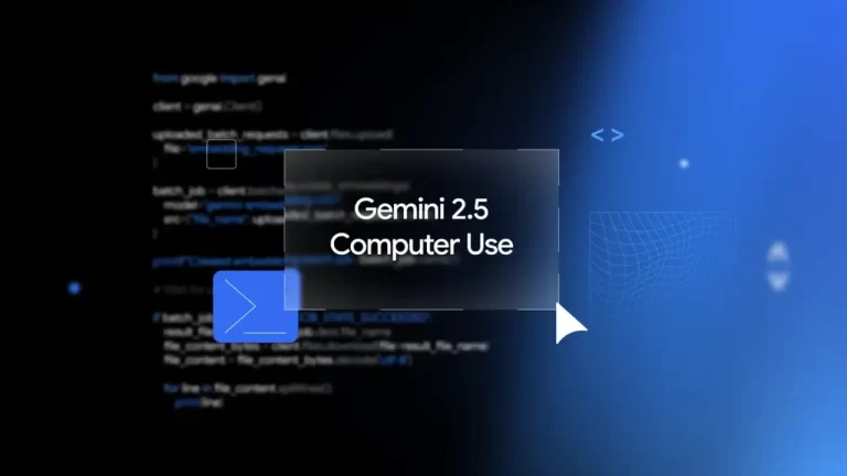 Google Gemini Computer Use Model