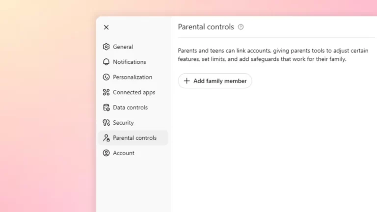 Parental Controls Rolled Out in ChatGPT by OpenAI
