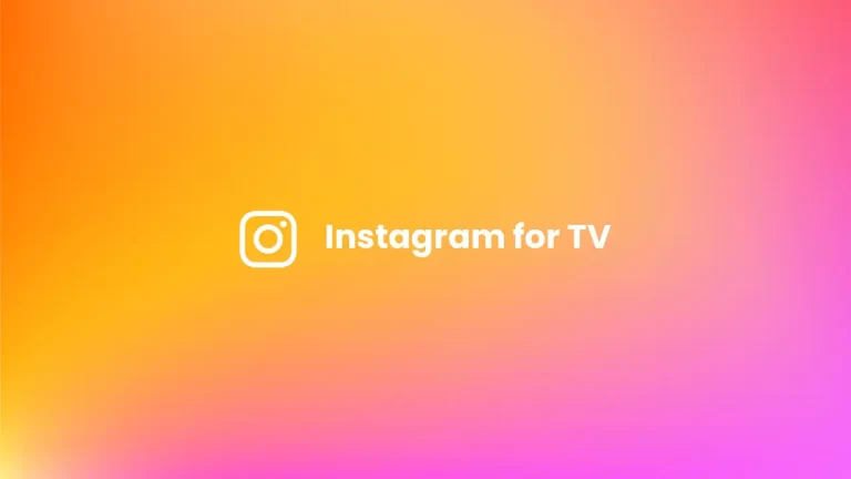 Instagram for TV