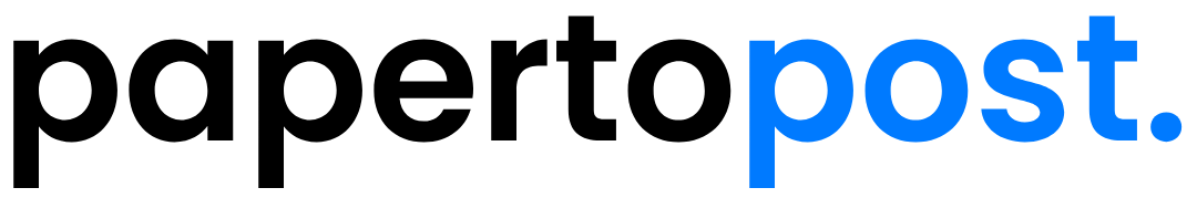 PaperToPost Official Logo