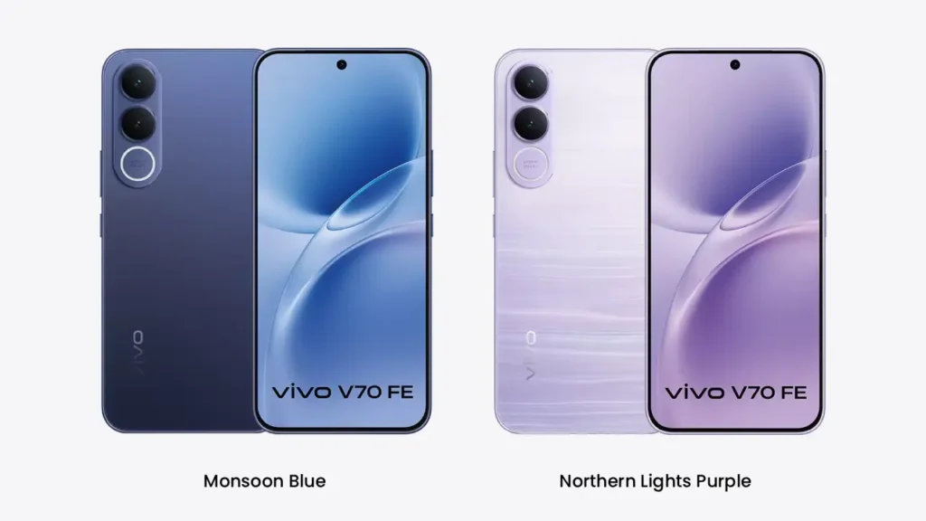 Vivo V70 FE Color Variants