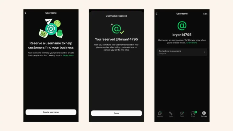 WhatsApp Usernames Are Here: Reserve Yours Now
